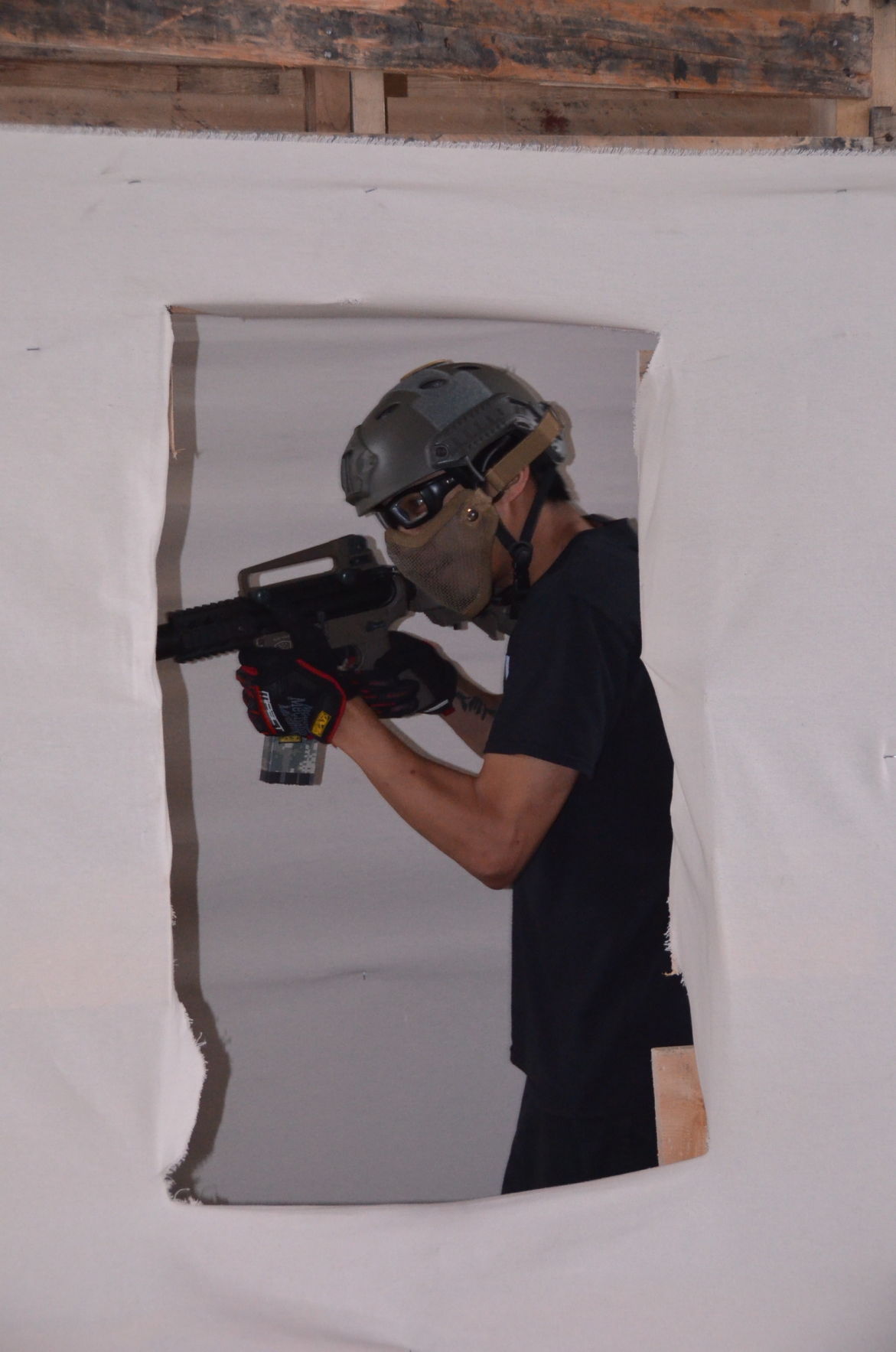 M2 Bravo on range with new facility Airsoft shooting Local