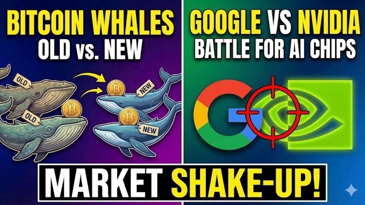 Bitcoin Old Whales Vs New Ones! Google Going After Nvidia! Terwaulf News!  Plus More!
