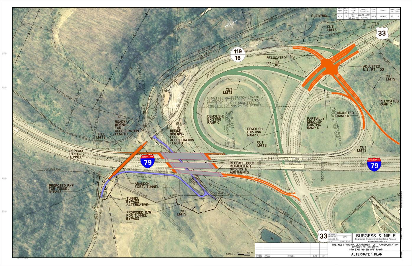 Work continues on I79 Exit 99, motorists urged to use caution with new