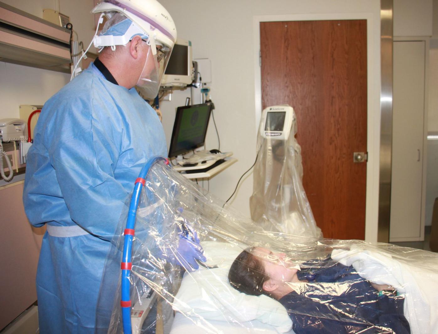 St. Joseph&#39;s staff design intubation tent for COVID-19 patients | WV News |  wvnews.com