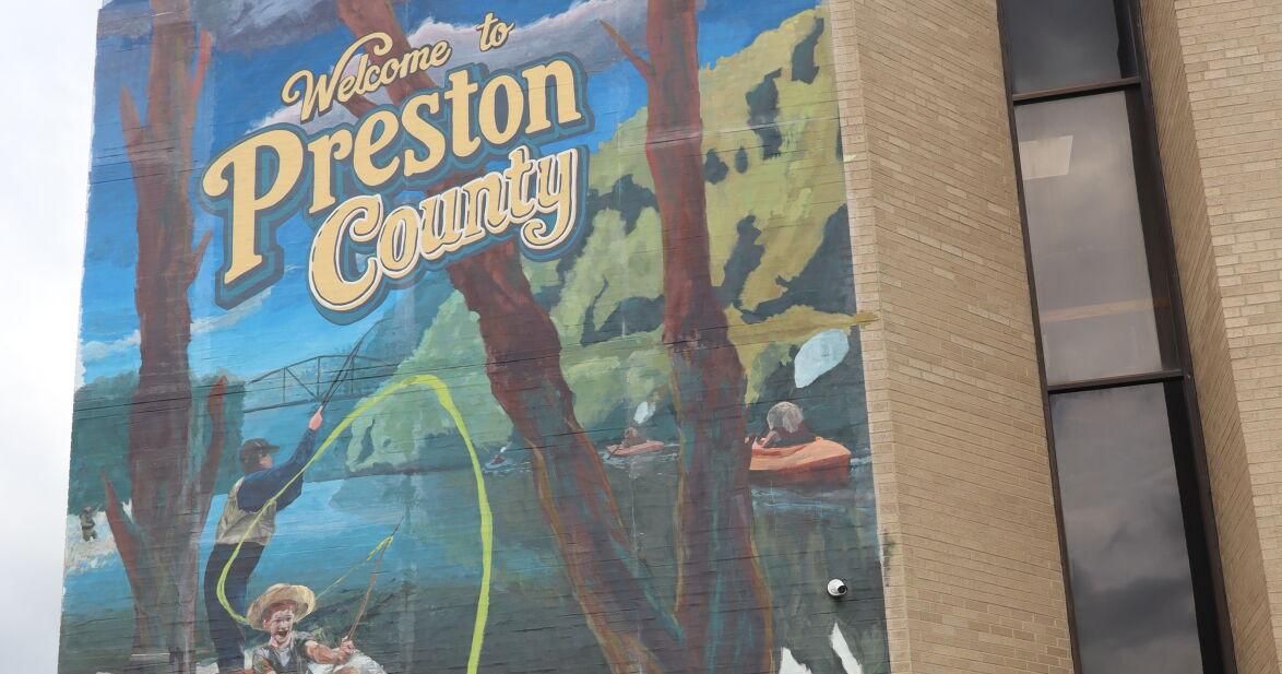 Preston County America 250 mural main