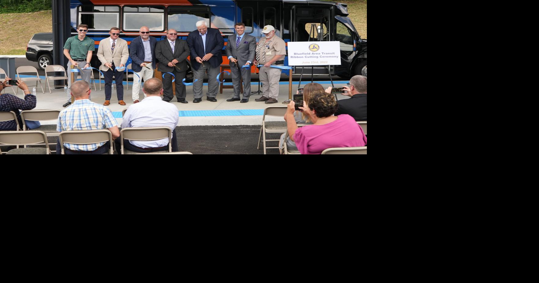 West Virginia governor attends Bluefield Area Transit Regional Transfer Station ribbon-cutting