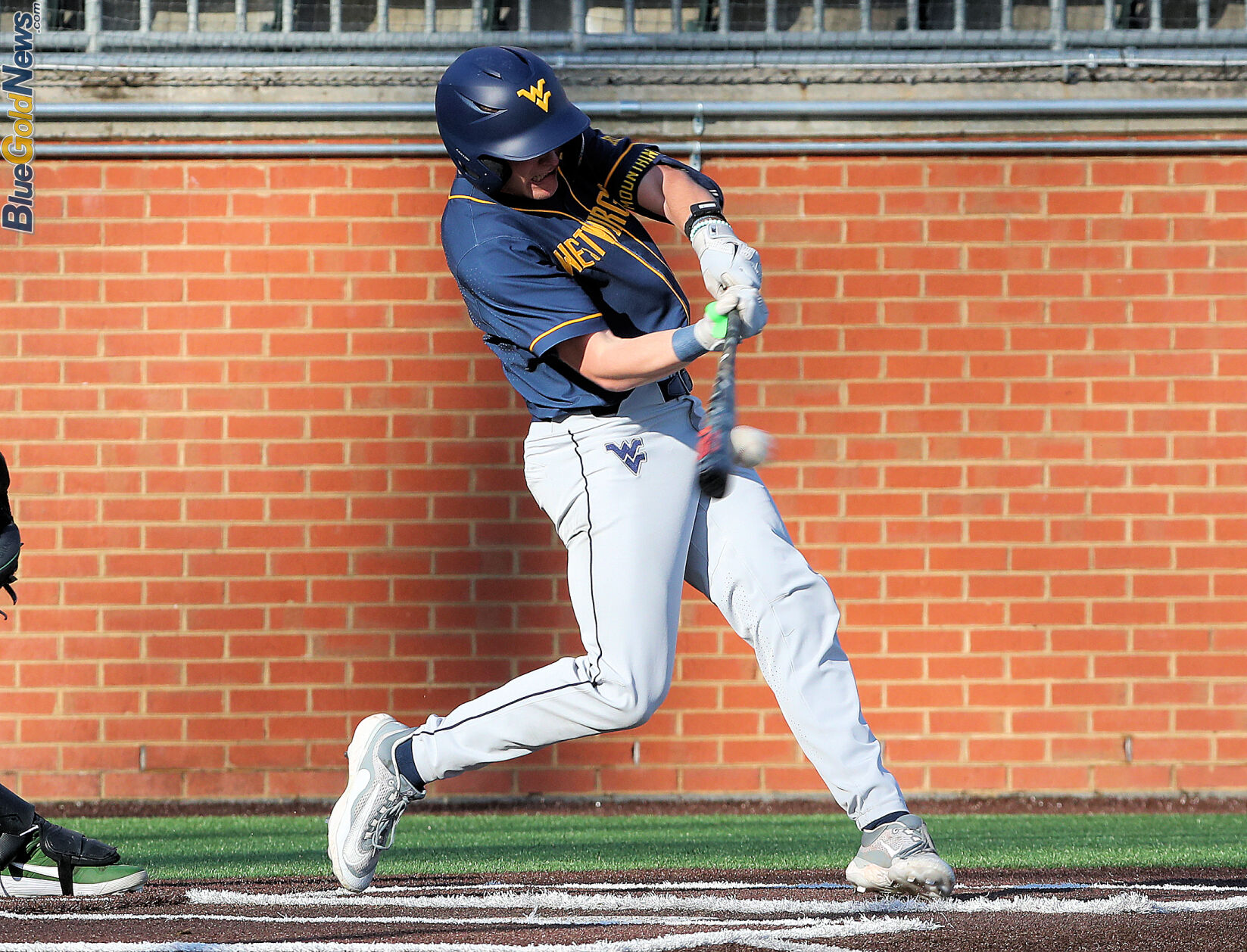 WVU Baseball Brodie Kresser Front West Virginia University