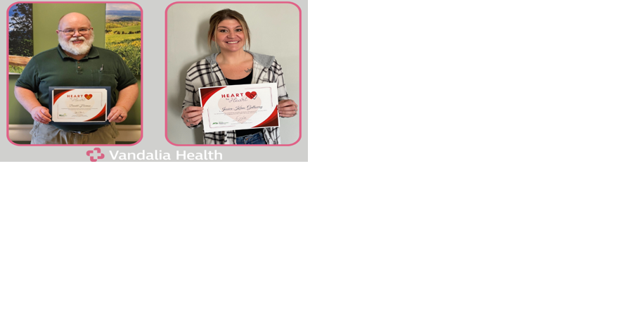 Vandalia Health North announces inaugural Heart to Heart Award recipients - Vimarsana News