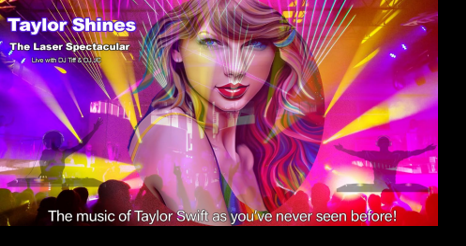 Taylor Shines — The Laser Spectacular coming to Clarksburg Amphitheater in June - Vimarsana News