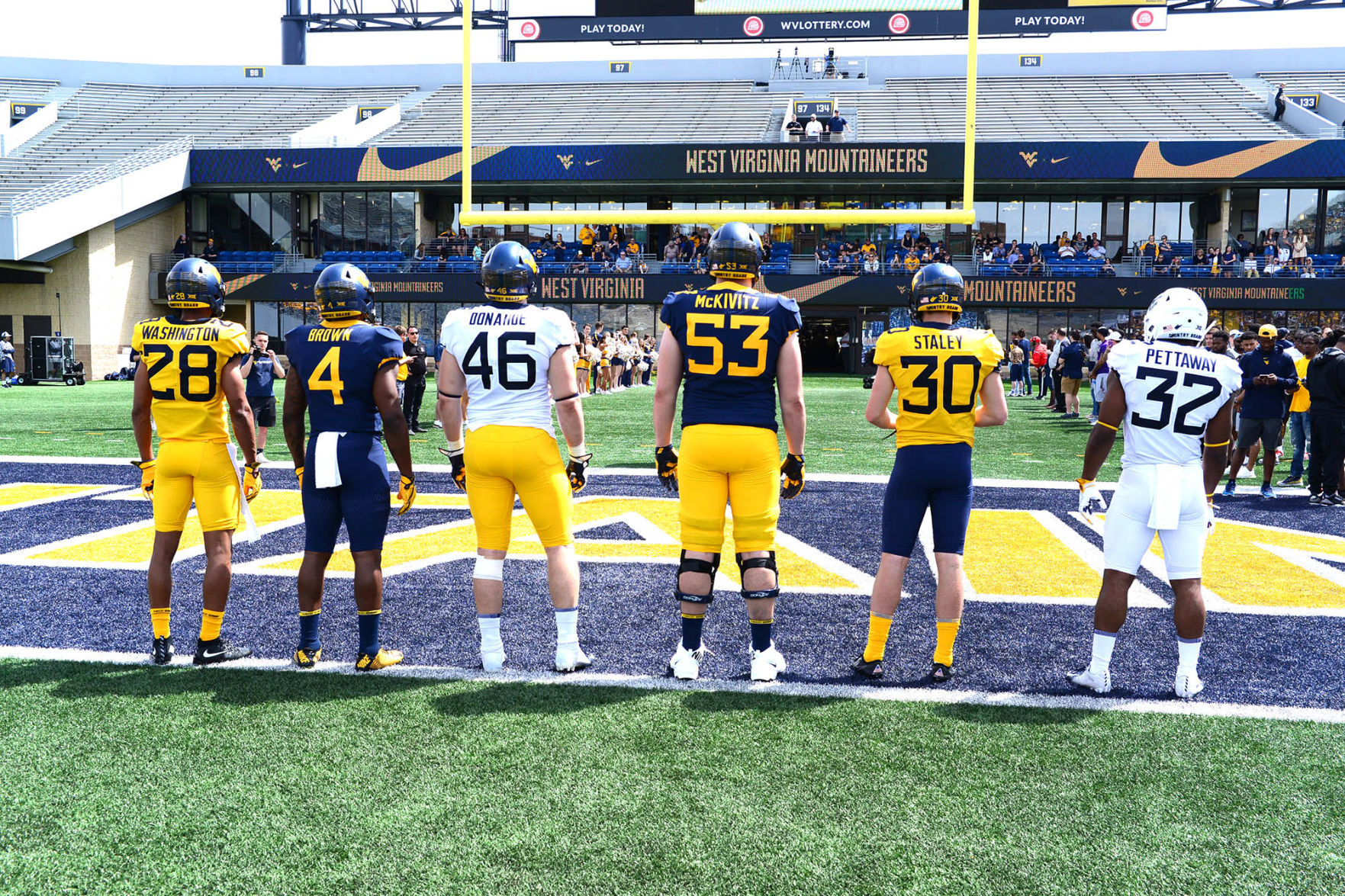 West virginia football store uniforms