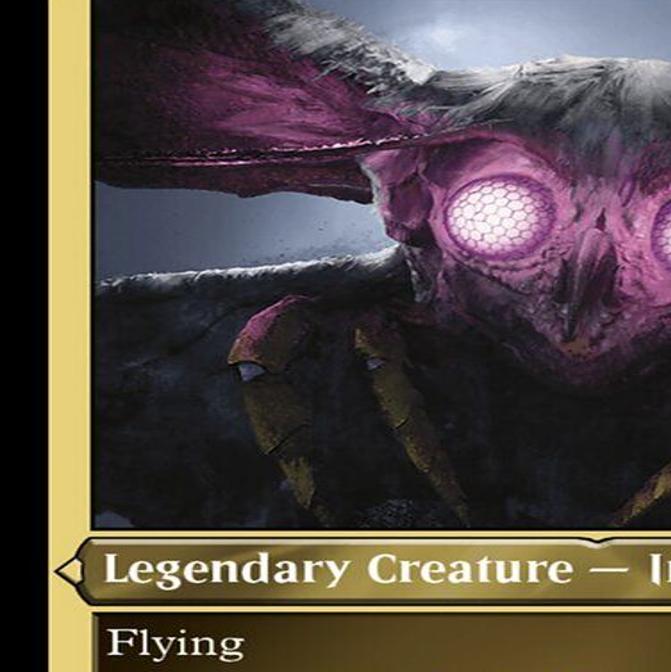mothman card mtg Mutant Menace - Fallout main image 0