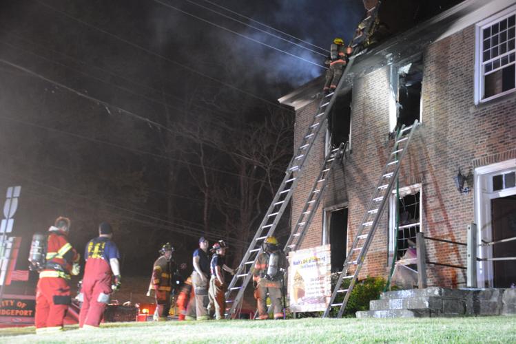 Harrison County fire crews battle Bridgeport (West Virginia) fire near ...
