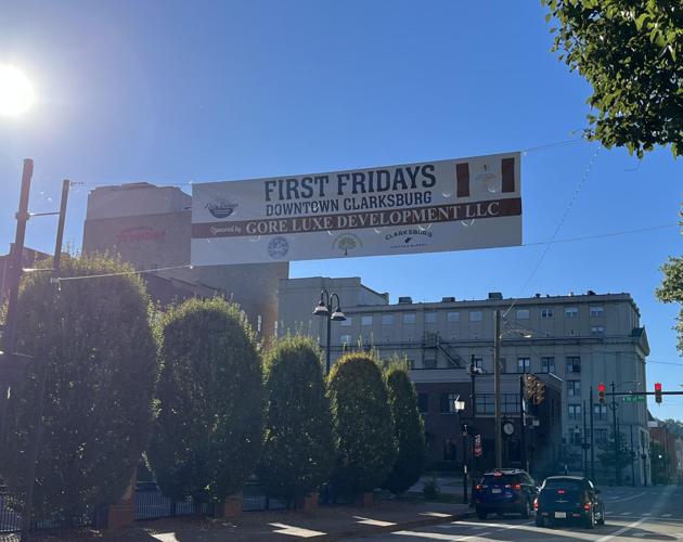 First Friday banner