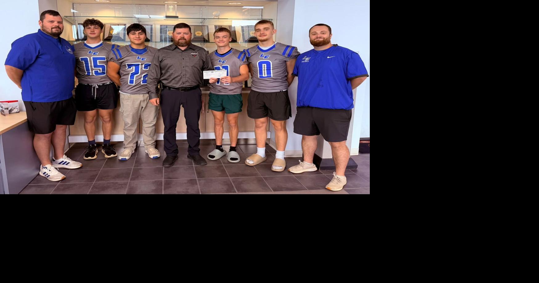 Buckhannon Toyota donates to Lewis County High School football