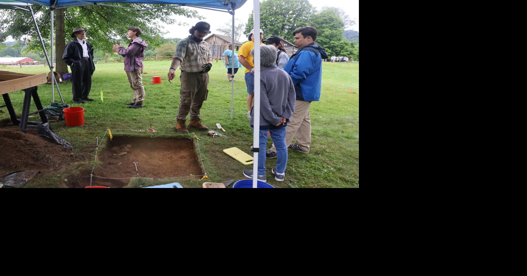 Asking questions about excavations