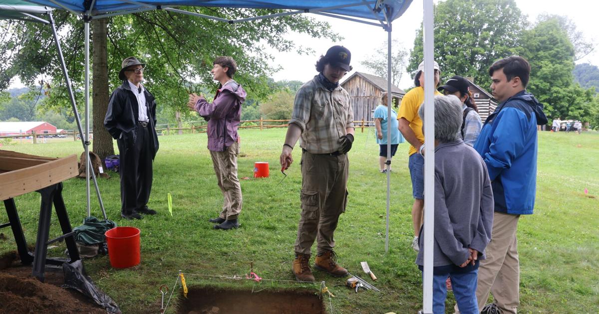 Asking questions about excavations