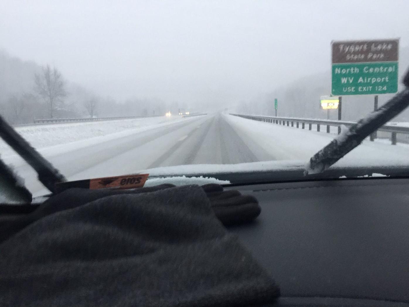 Snow Hits North Central West Virginia Making Travel Hazardous Harrison Schools To Close Monday Wv News Wvnews Com