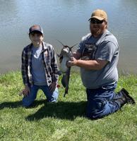 Teen makes a ‘catch’ at Cedar Lakes