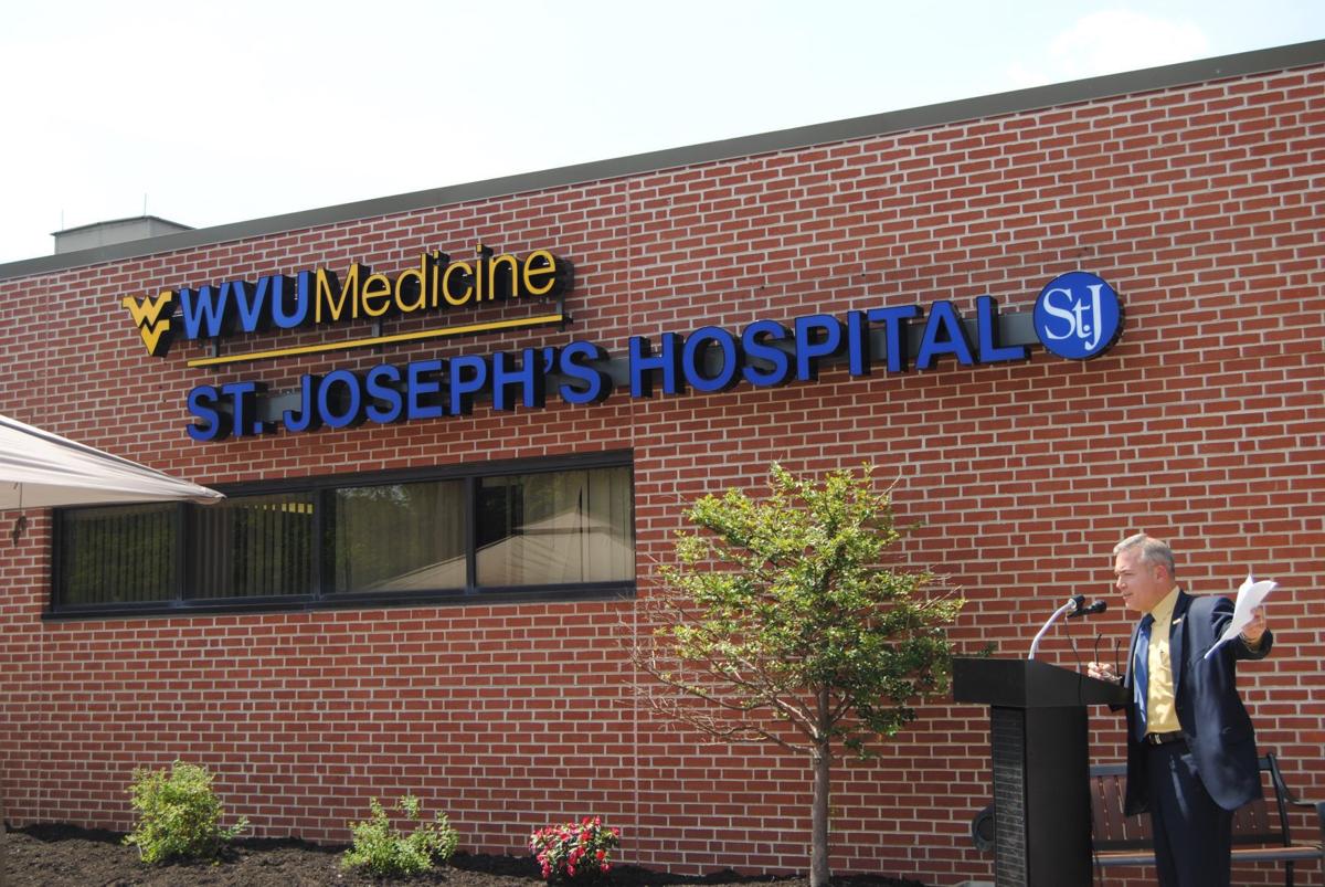 St. Joseph's Hospital unveils new logo joining it with UHC/WVU Free