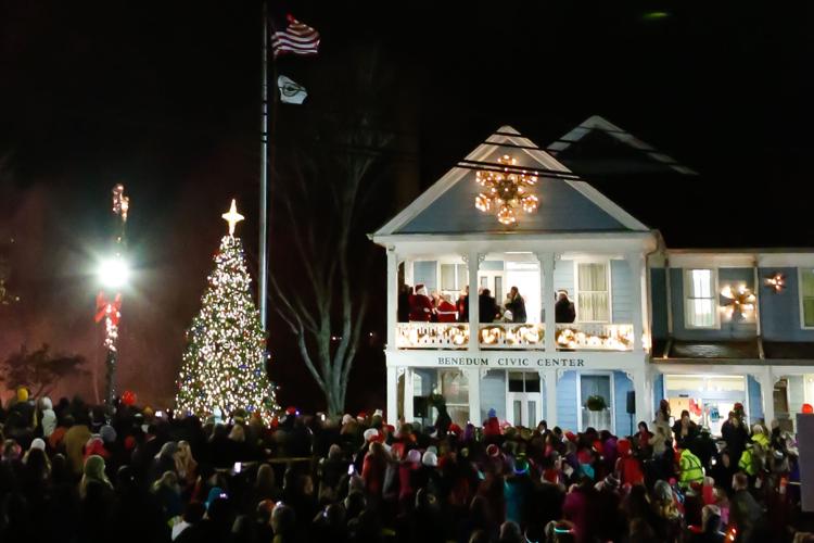 Sights and sounds at 12th Light Up Night Bridgeport News
