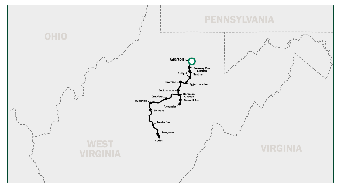 Freight railroad in heart of West Virginia gets almost 20M in fed
