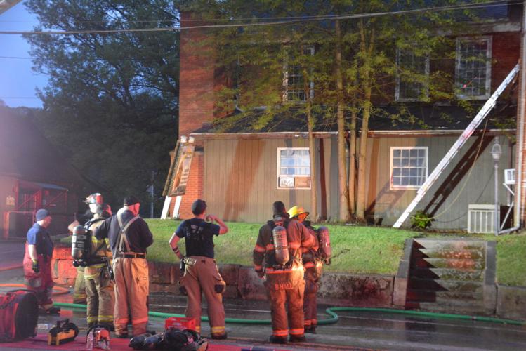 Harrison County fire crews battle Bridgeport (West Virginia) fire near ...