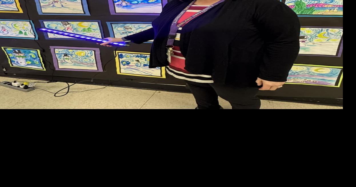 Jackson County art teacher uses grants, 'messy mistakes' to inspire students