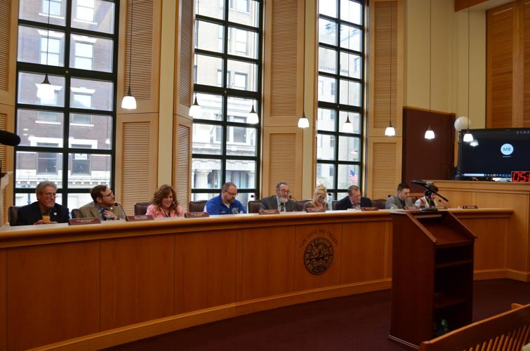 City Manager says farewell, Clarksburg (West Virginia) City Council