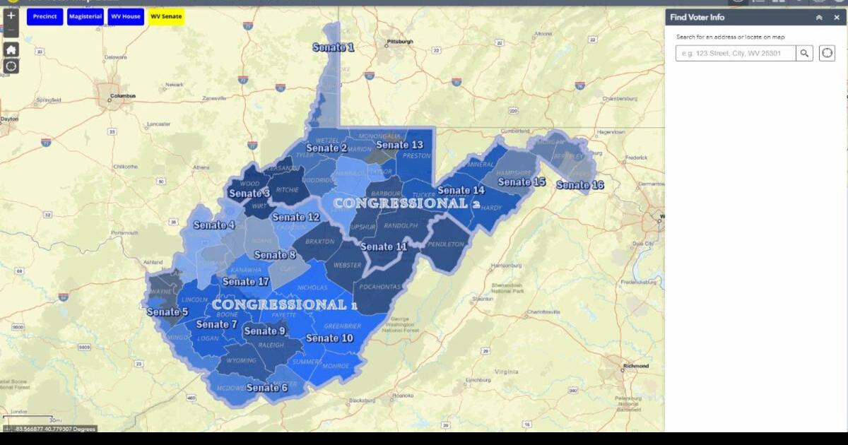 West Virginia Secretary of State unveils interactive map of voting