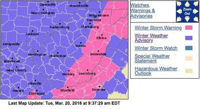 North Central West Virginia Could See Some Snow On Wednesday