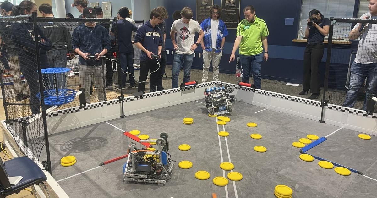 VEX Robotics competition held at West Virginia University for the first time - Image