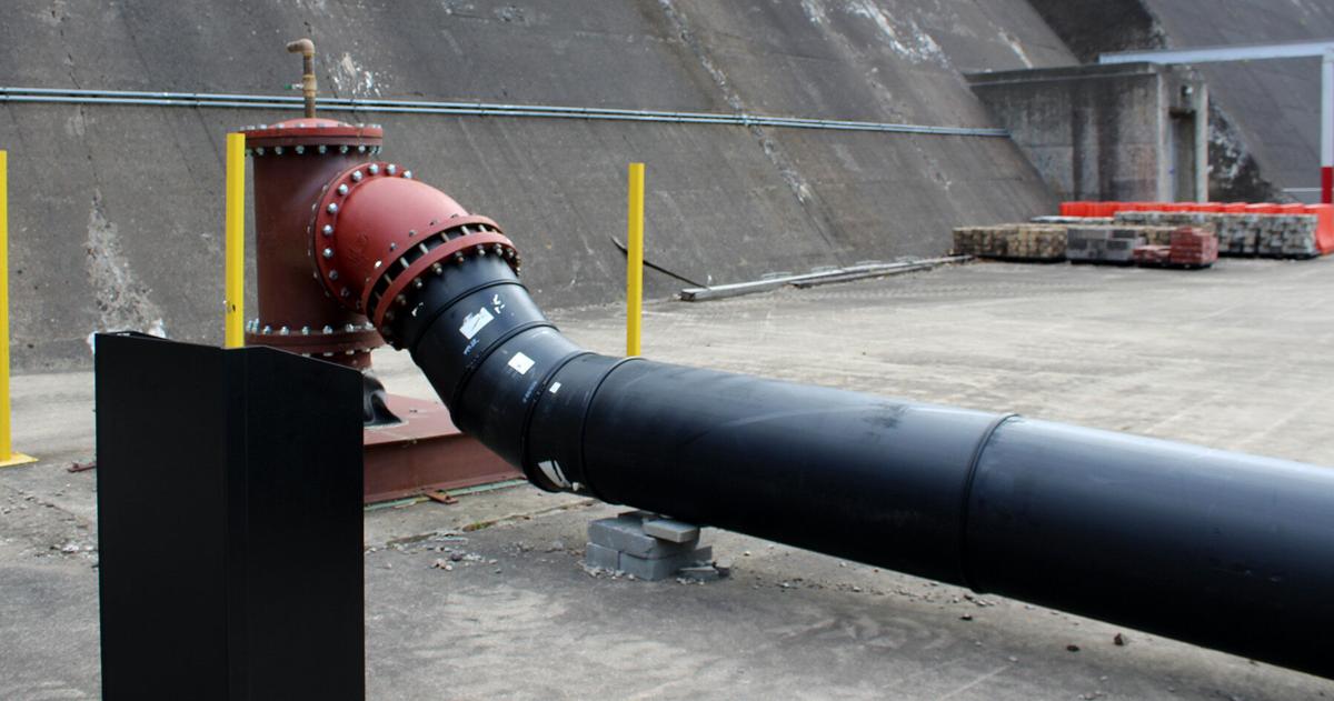 Water line at dam | | wvnews.com