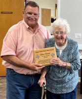 Wood Receives Service Award from Tuppers Plains-Chester Water District