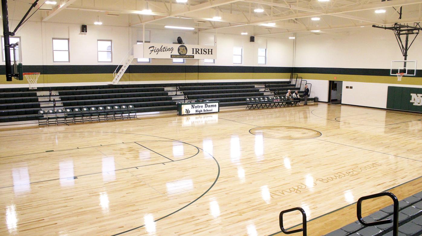 Upgrades complete on Notre Dame gym Local Sports