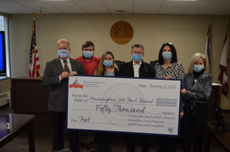 Marion Co., West Virginia, Commissioner Randy Elliott announces