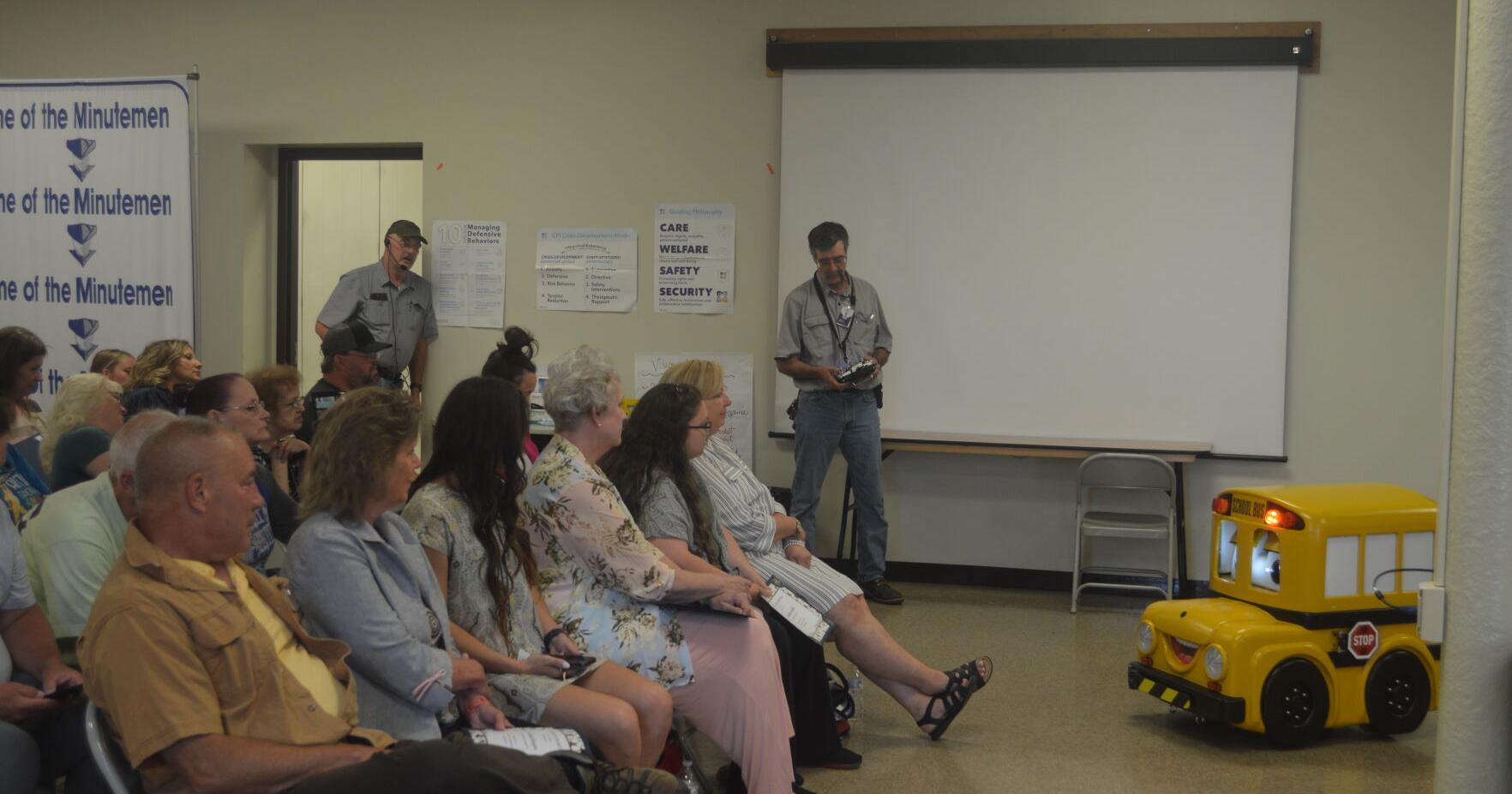 Bus safety vehicle, retirees featured at Lewis County (West Virginia) Schools special meeting - Vimarsana News