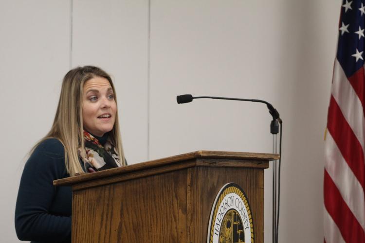 Sarah Starkey talks about the county's policies on court orders