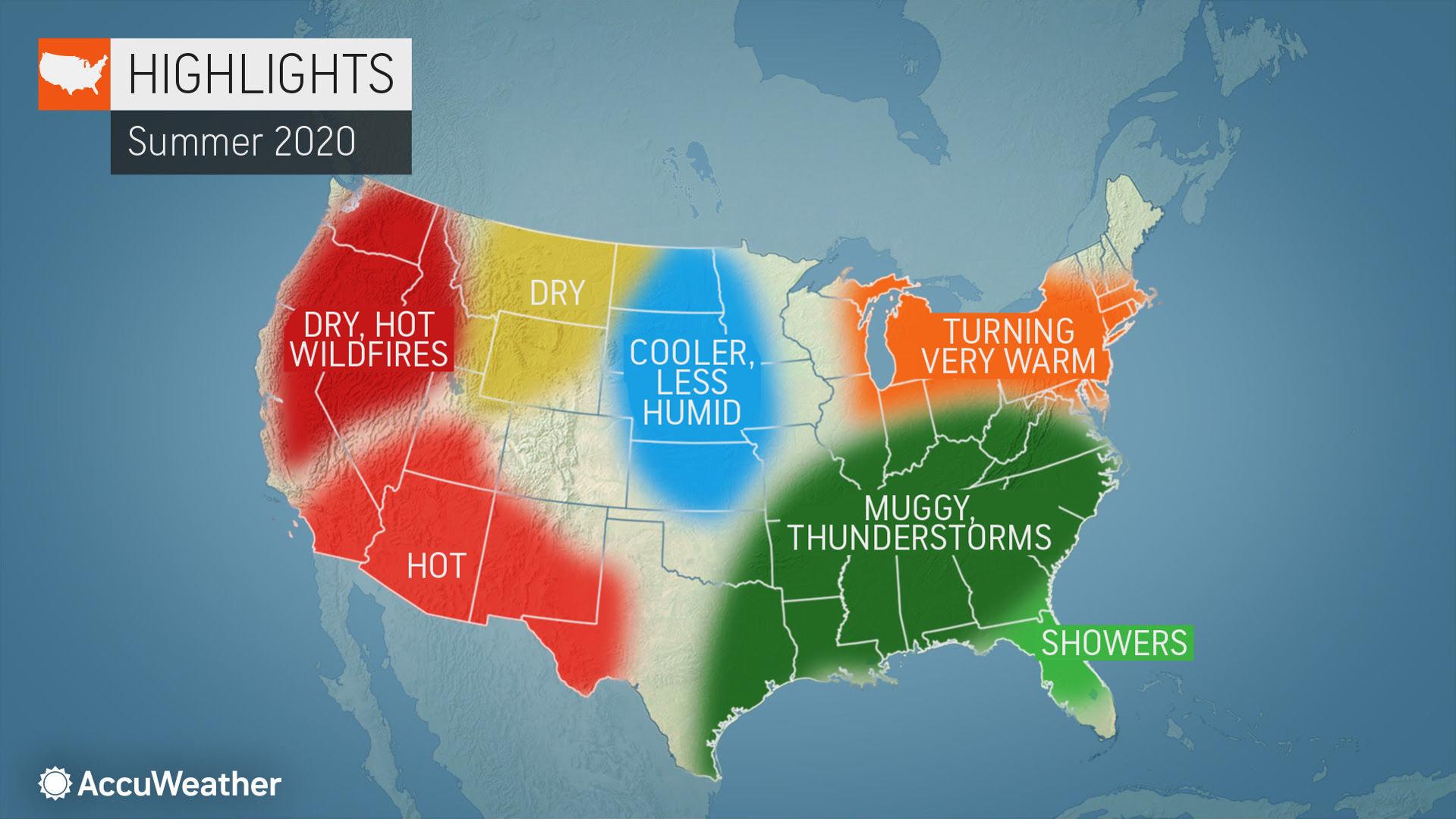 AccuWeather forecast: Amidst the pandemic, what does summertime weather  have in store?, WV News