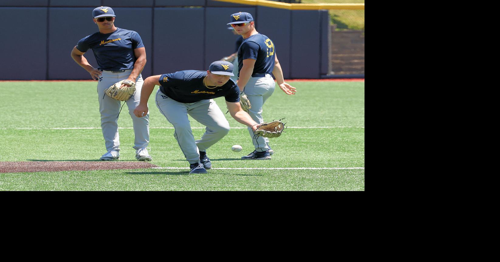 WVU Baseball Colton Sims Front