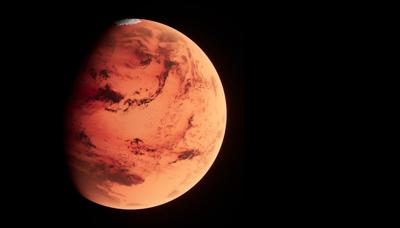 Mars stock image