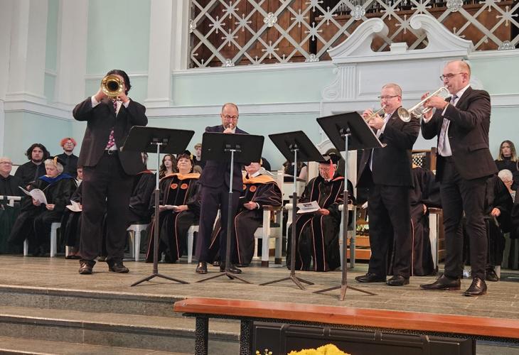 West Virginia Wesleyan College holds inauguration for President James