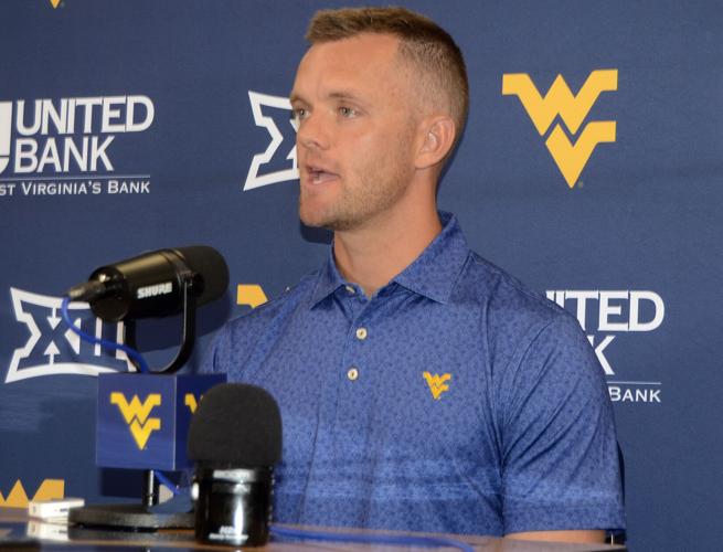 WVU baseball 0621 Steve Sabins at presser front (copy)