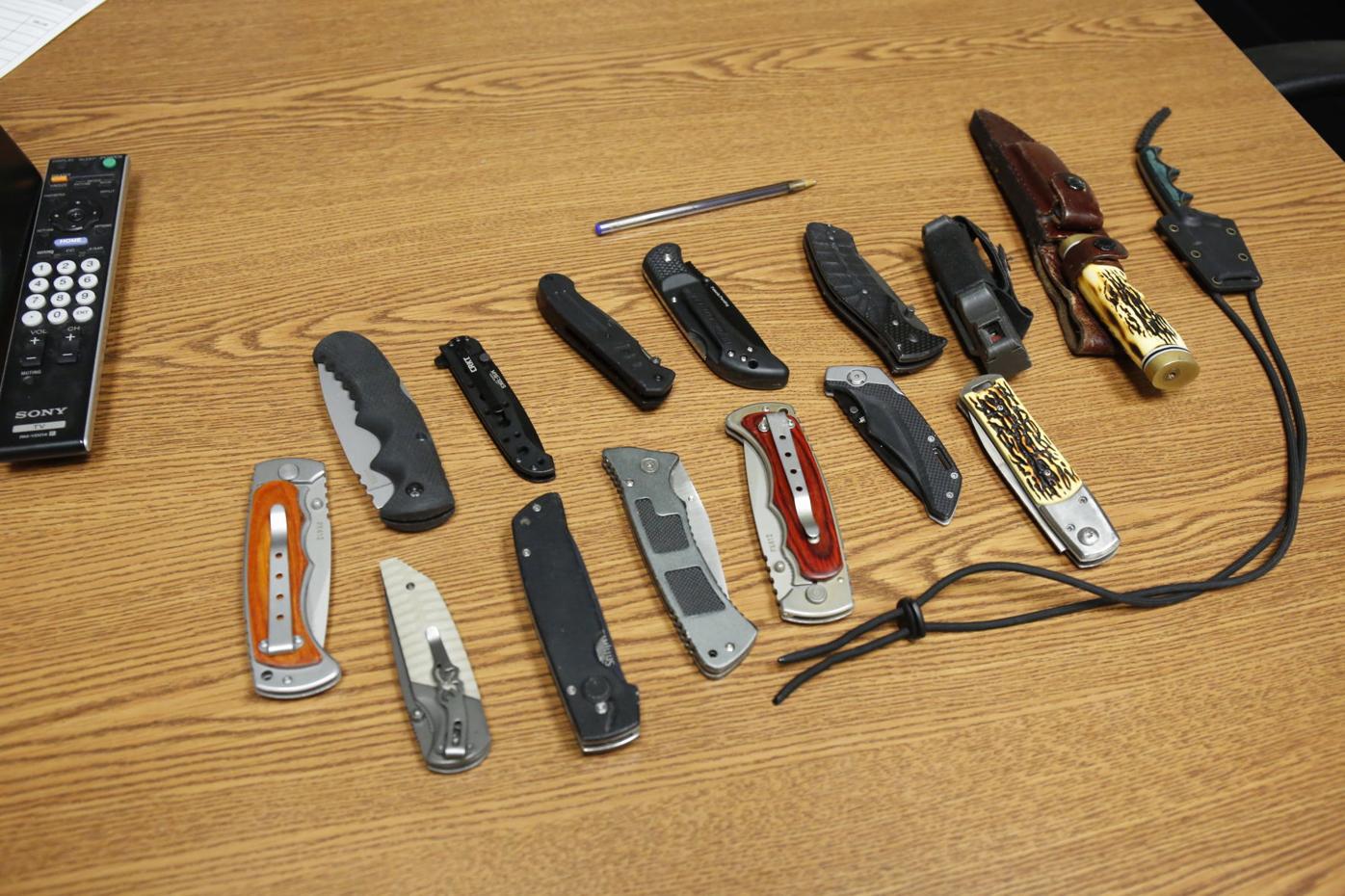 Man whose video arrest went viral had 14 knives at time taken into custody,  police say | Courts and Police | wvnews.com