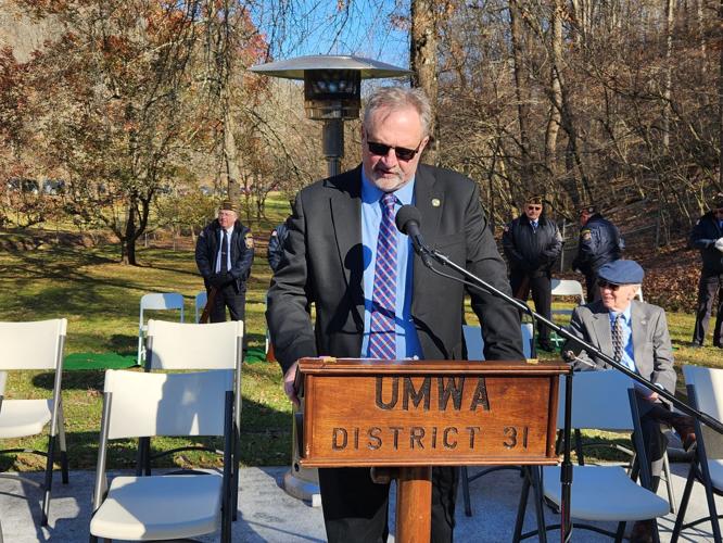 UMWA, Marion Co., West Virginia, officials hold ceremony in honor of