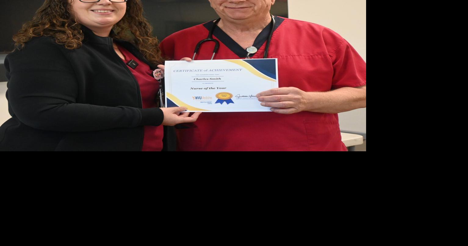 WVU Medicine Princeton Community Hospital names Charles Smith Nurse of the Year during Nurses Week celebration