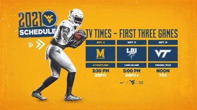 Times, broadcast outlets for first three WVU football games ...