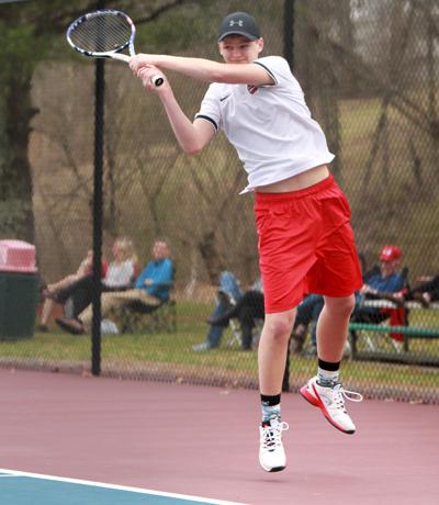 Indians Sweep Tennis Tri Match Vs Rcb Moorefield High School