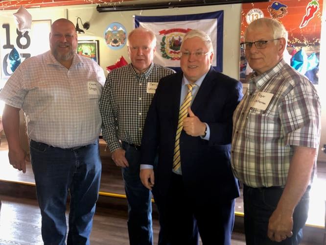 Patrick Morrisey makes case for governor during Wheeling visit