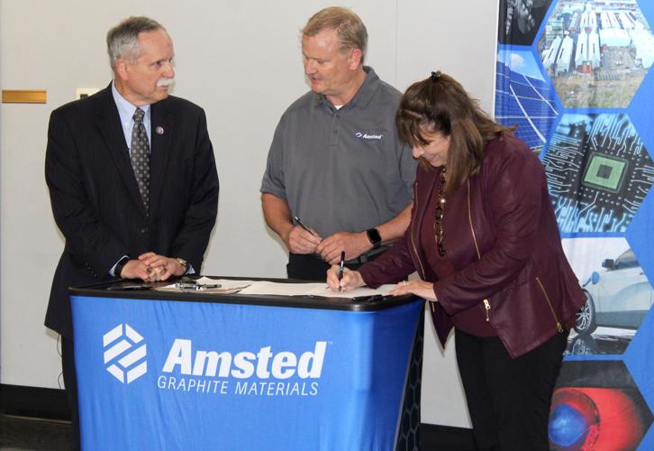 Amsted Graphite Materials (in Anmoore, West Virginia) signs MOU with