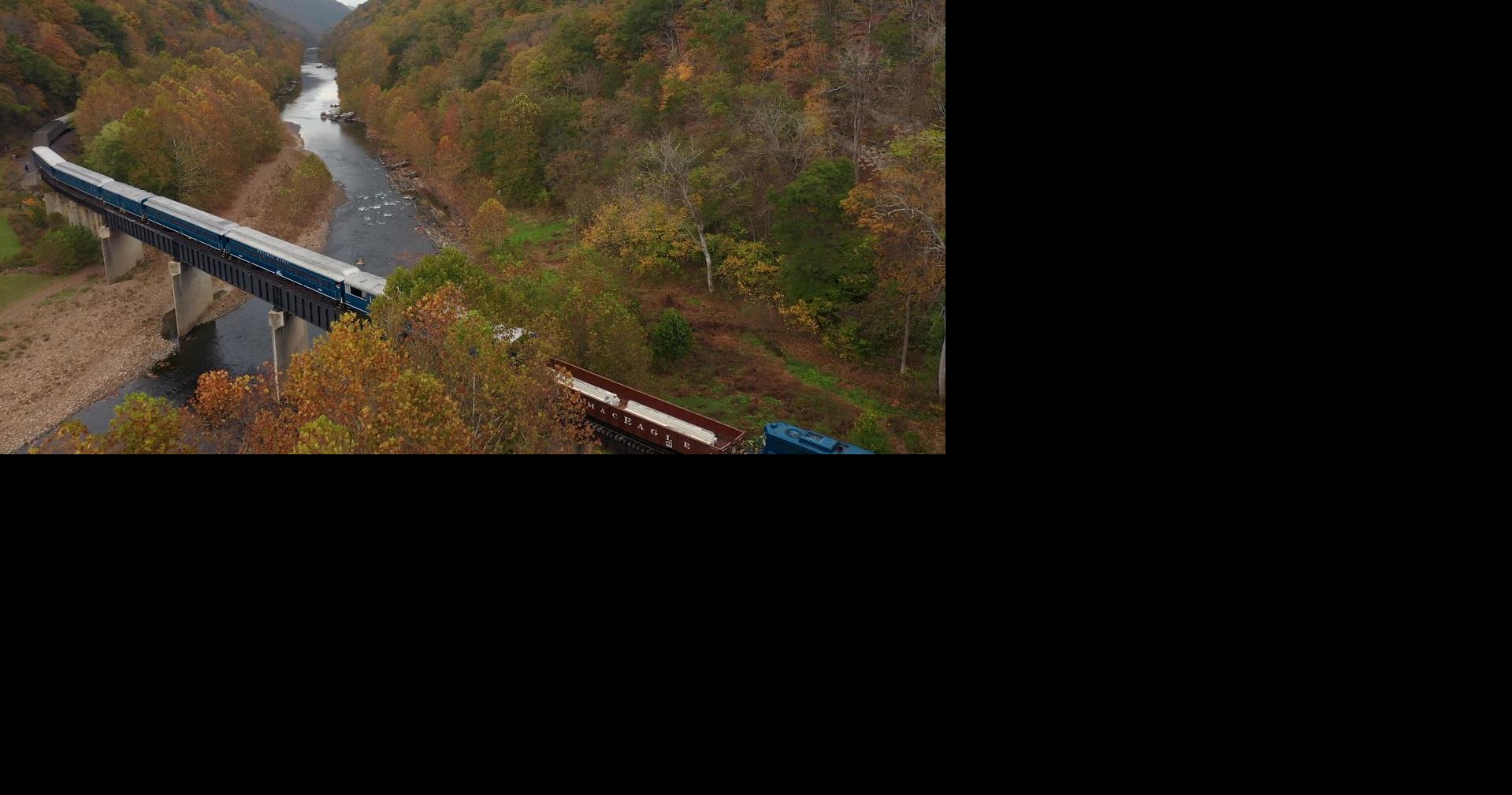 Whistles through the leaves: West Virginia railroads offer front seat ...