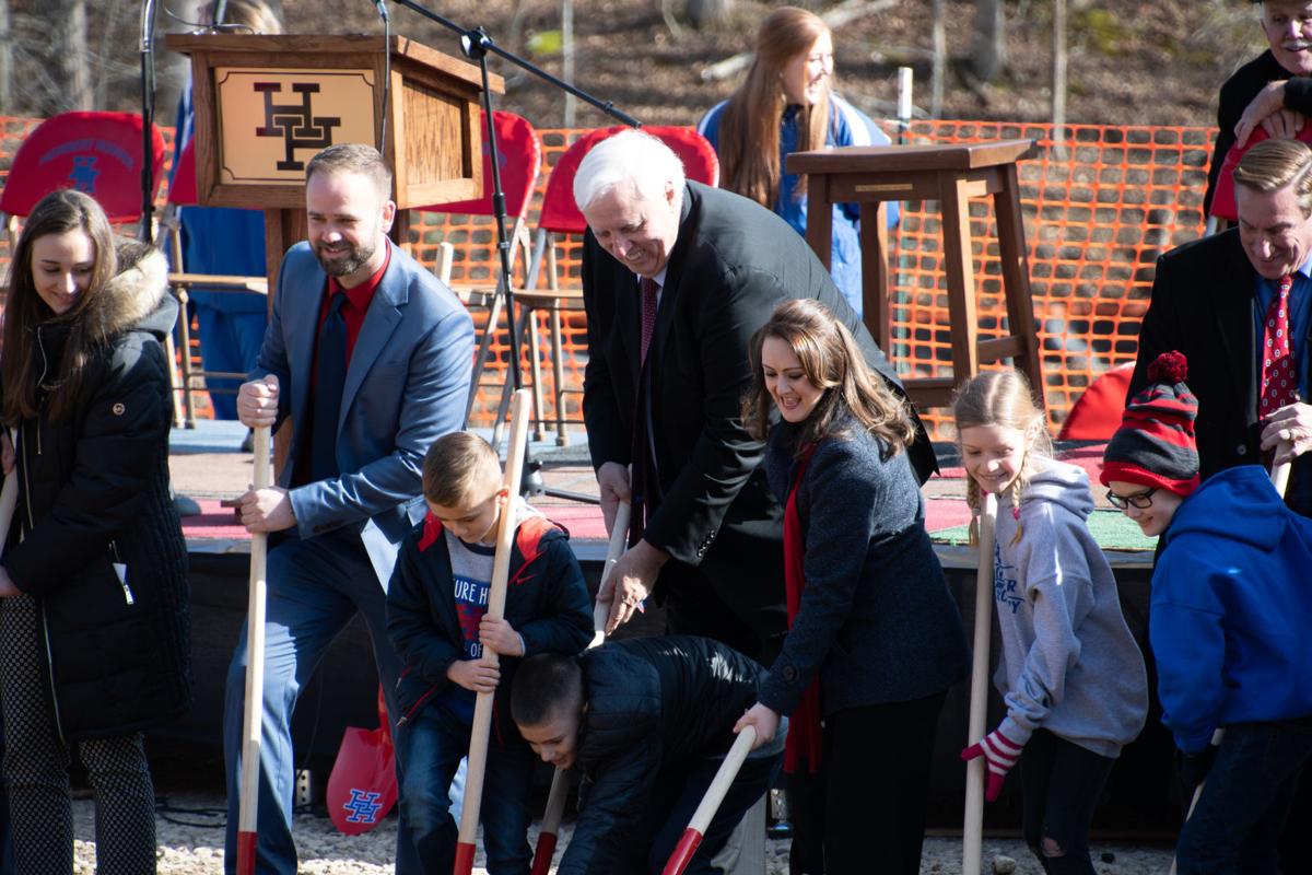 Wv Gov Justice Attends Ceremonial Groundbreaking For New Herbert