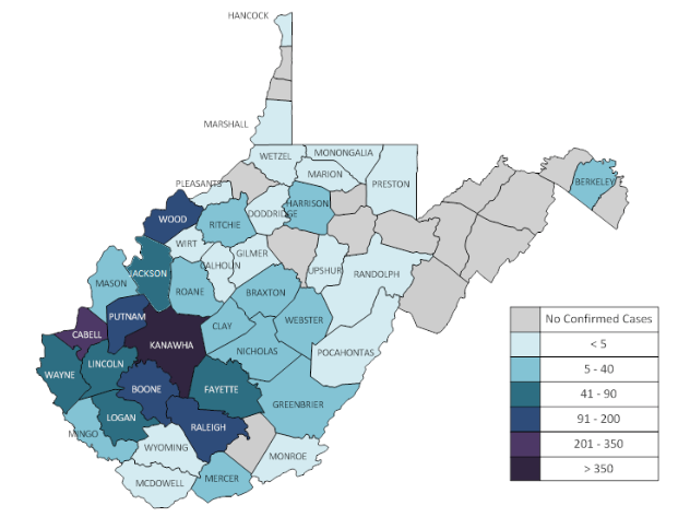 Harrison County, WV, Reports 40 Cases Of Hep A As State Total Climbs ...