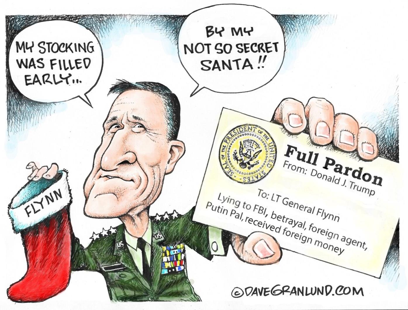 Granlund cartoon: Flynn's full pardon | Opinion for Mineral County, WV and  Keyser, WV 