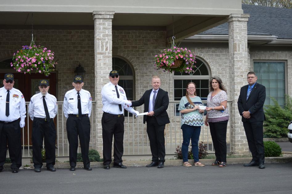 Davis Funeral Home presents several nonprofit organizations with